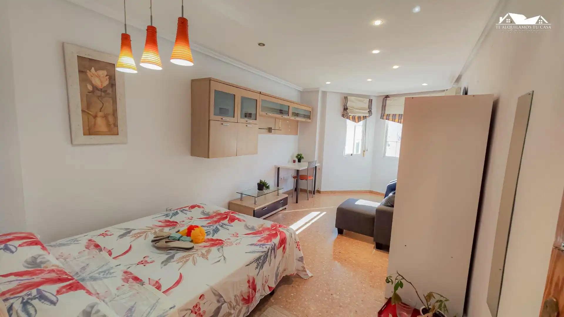 Habitación de Piso para compartir en Elche / Elx con Aire acondicionado, Amueblado y Horno