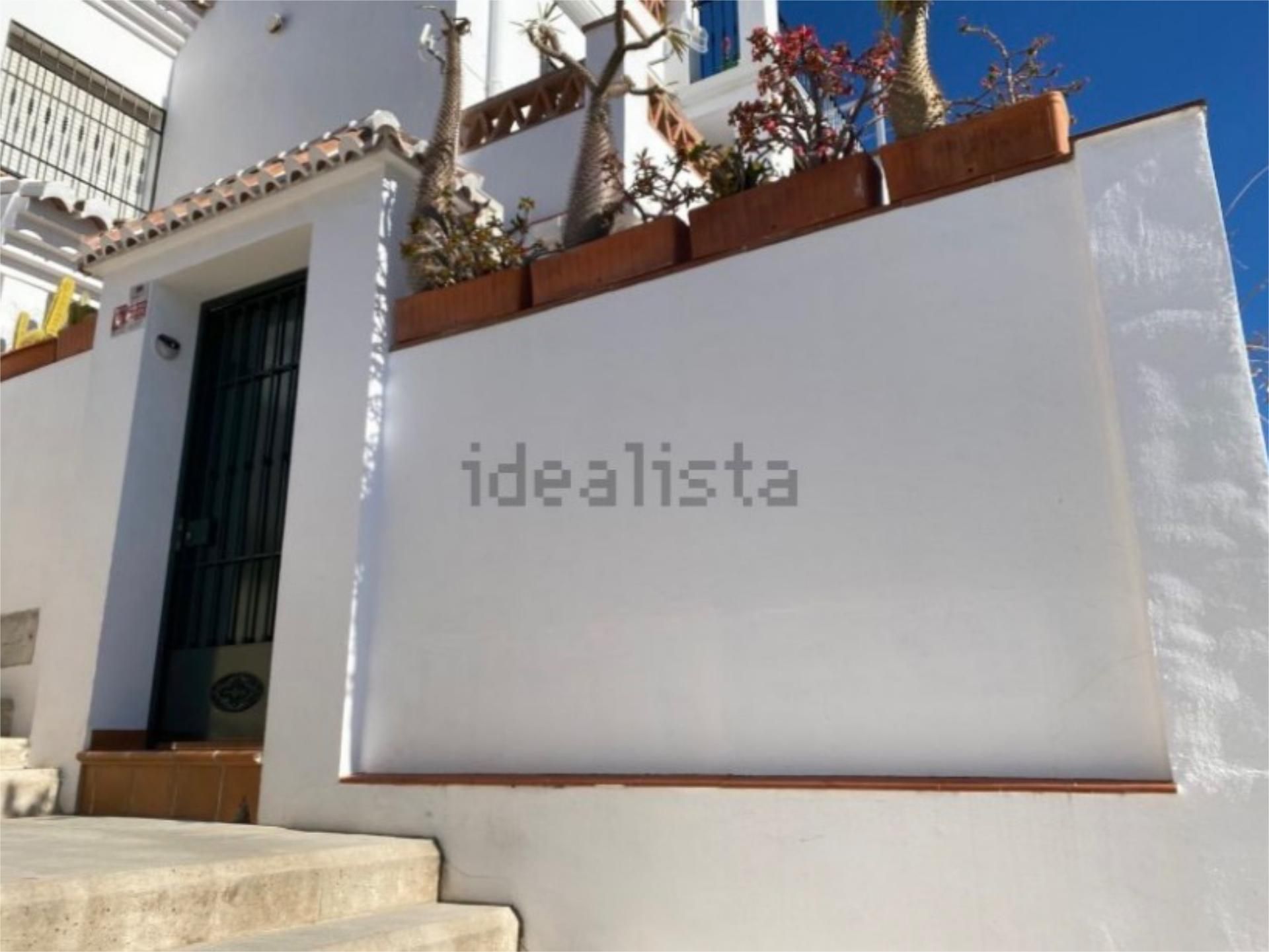Exterior view of Single-family semi-detached for sale in Nerja  with Air Conditioner, Terrace and Swimming Pool