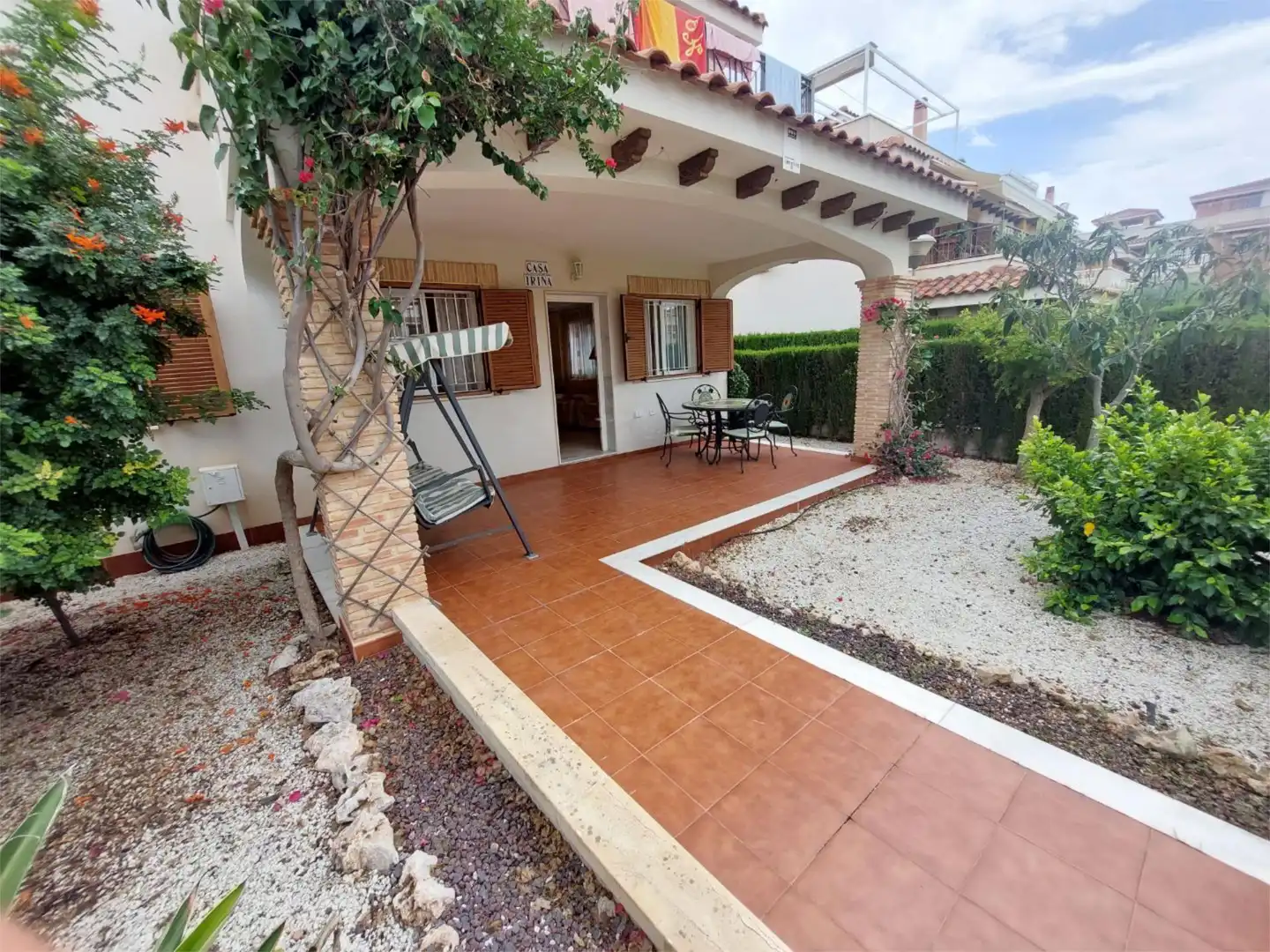 Jardí de Planta baixa en venda en Orihuela amb Aire condicionat, Terrassa i Piscina