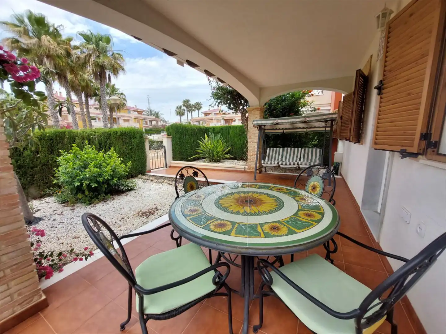 Jardí de Planta baixa en venda en Orihuela amb Aire condicionat, Terrassa i Piscina