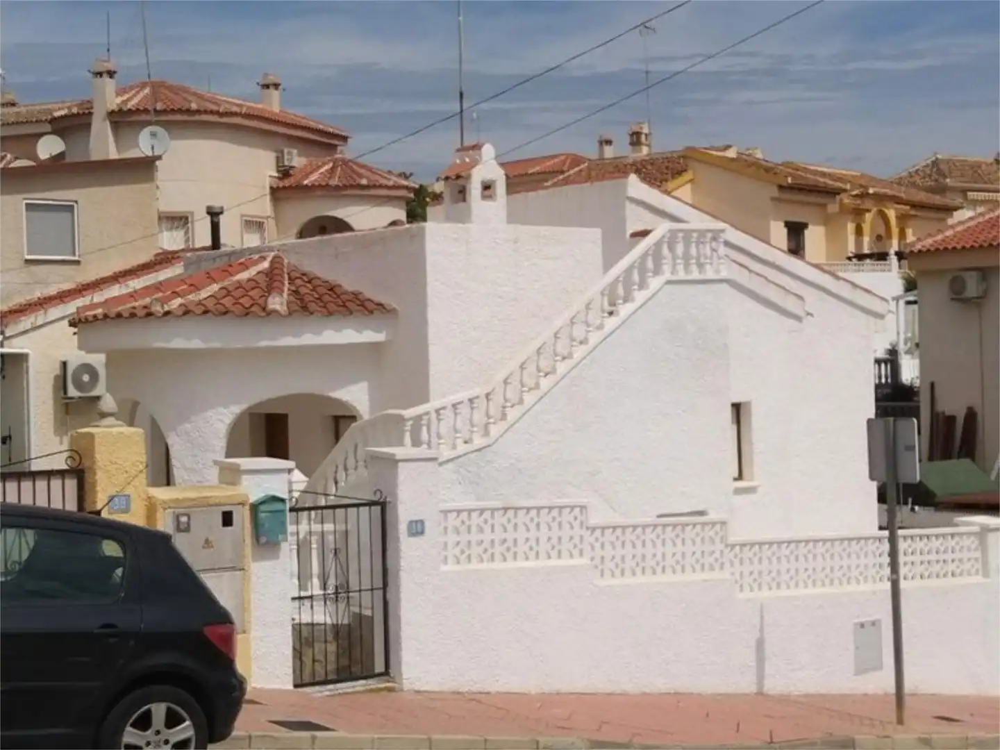 Vista exterior de Casa o chalet en venta en Rojales con Jardín privado y Terraza