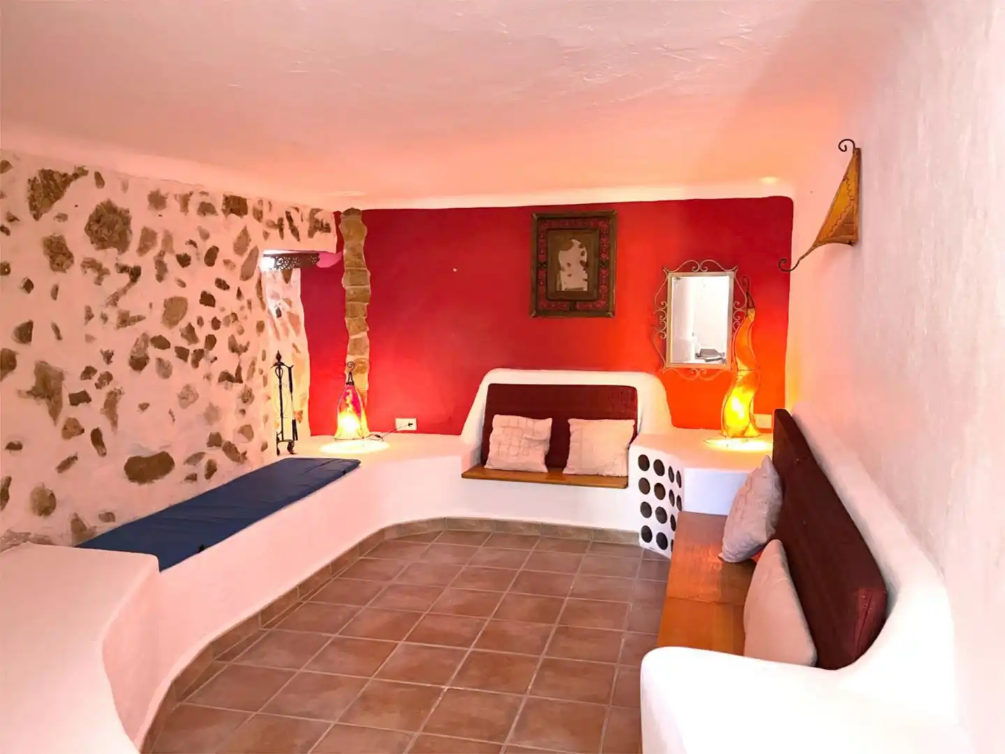 Finca rústica en venda a Finestrat Pueblo Sala d'estar de Finca rústica en venda en Finestrat amb Terrassa i Balcó
