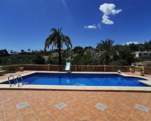 Swimming pool of House or chalet for sale in Jávea / Xàbia  with Air Conditioner, Terrace and Swimming Pool