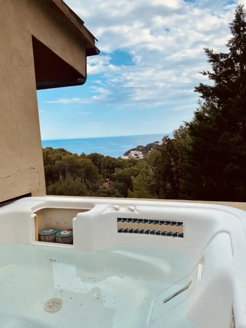 Exterior view of Houses for sale in Palafrugell  with Terrace and Swimming Pool