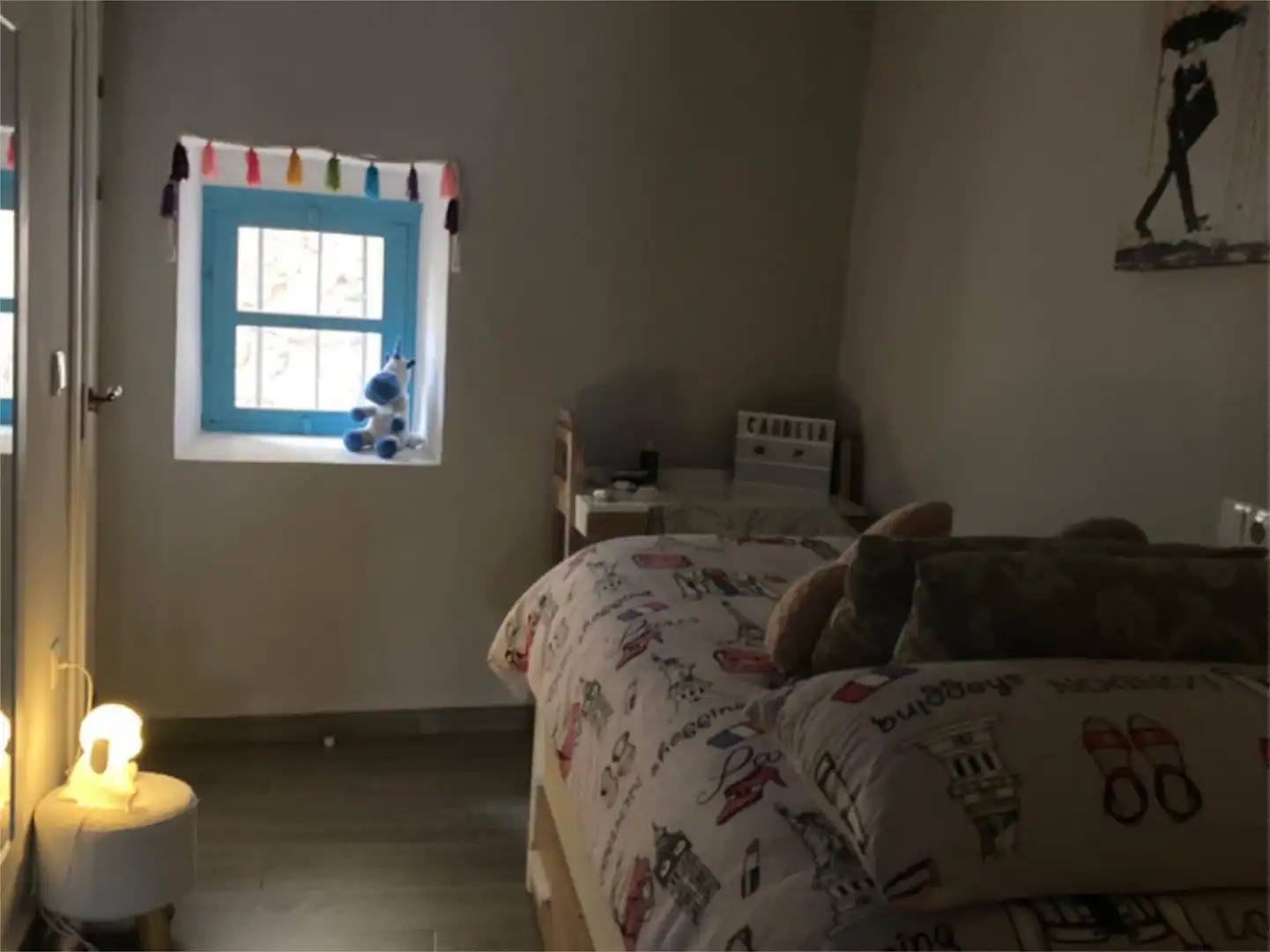 Casa adosada en venda a Calle Cantarería, 65, Férez Dormitori de Casa adosada en venda en Férez amb Calefacció i Moblat