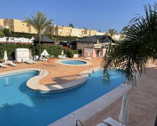 Swimming pool of Apartment to rent in Vera  with Air Conditioner, Heating and Private garden