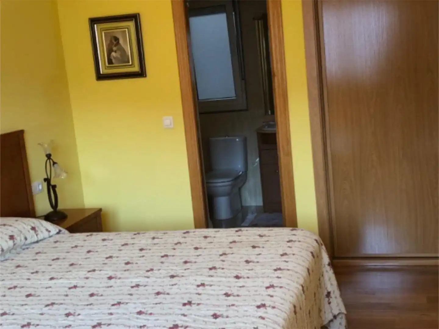 Bedroom of Flat for rent in Lugo  with Heating, Parquet flooring and Storage room