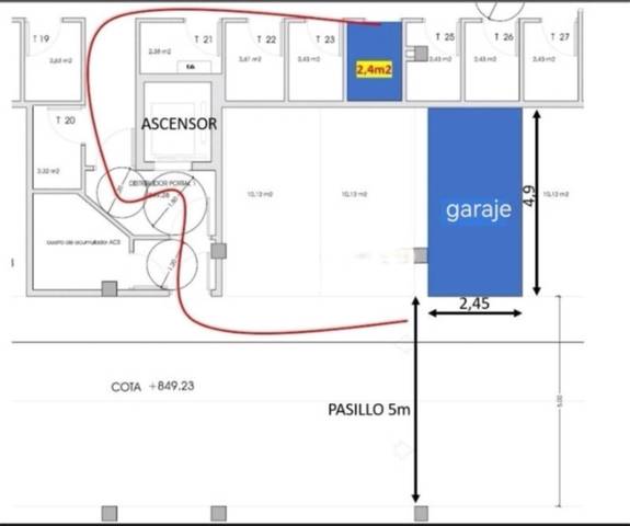 Garaje en Alquiler en Paseo de Laserna, 11 en Universidad - Las Huelgas