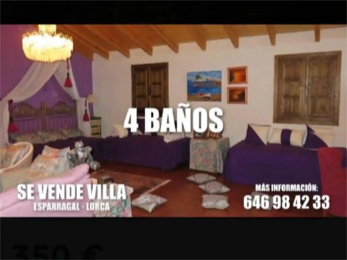 Country homes for sale in Diseminado Esparragal, 346, Puerto Lumbreras Living room of Country homes for sale in Puerto Lumbreras with Terrace and Balcony