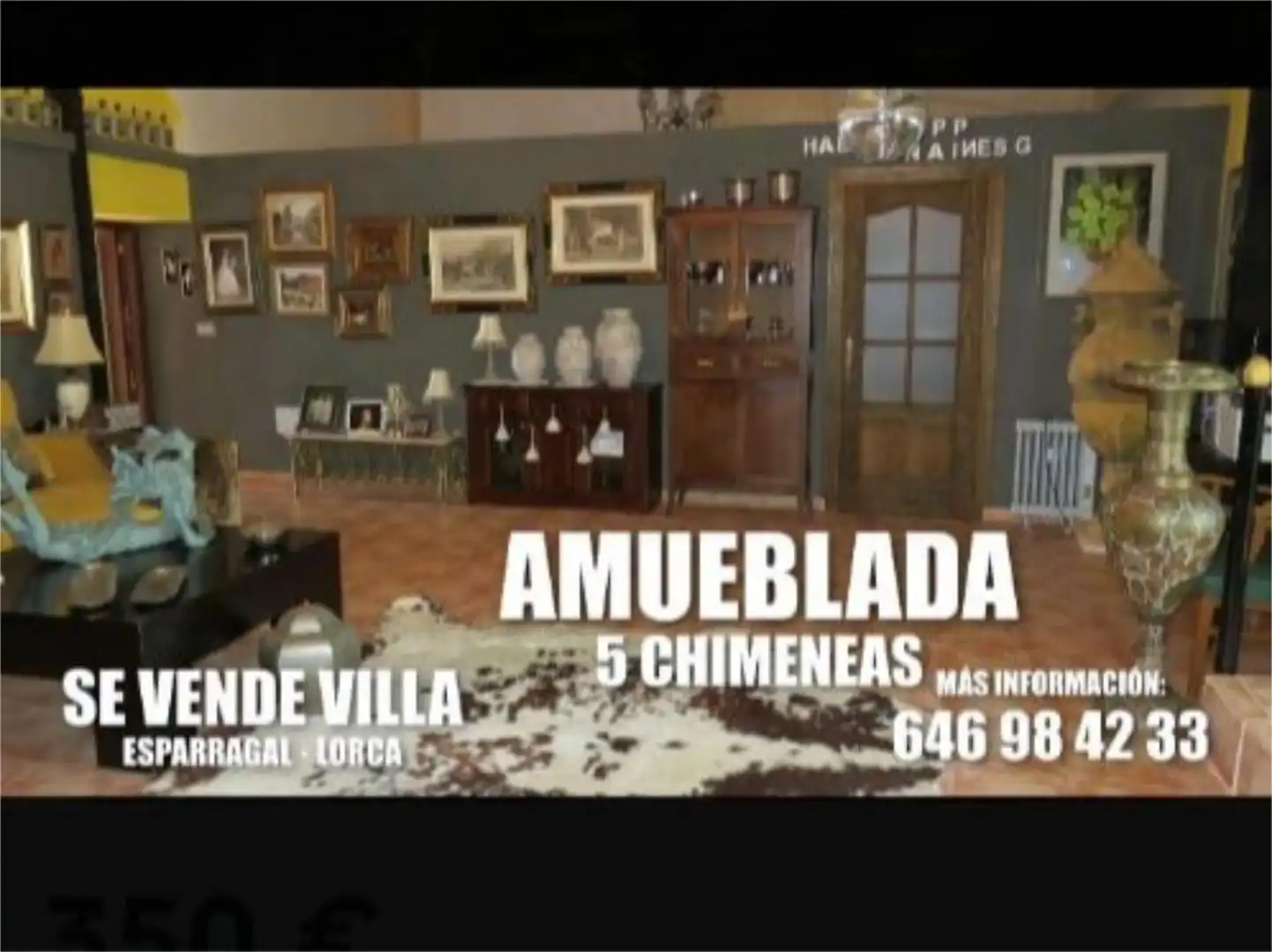 Country homes for sale in Diseminado Esparragal, 346, Puerto Lumbreras Living room of Country homes for sale in Puerto Lumbreras with Terrace and Balcony