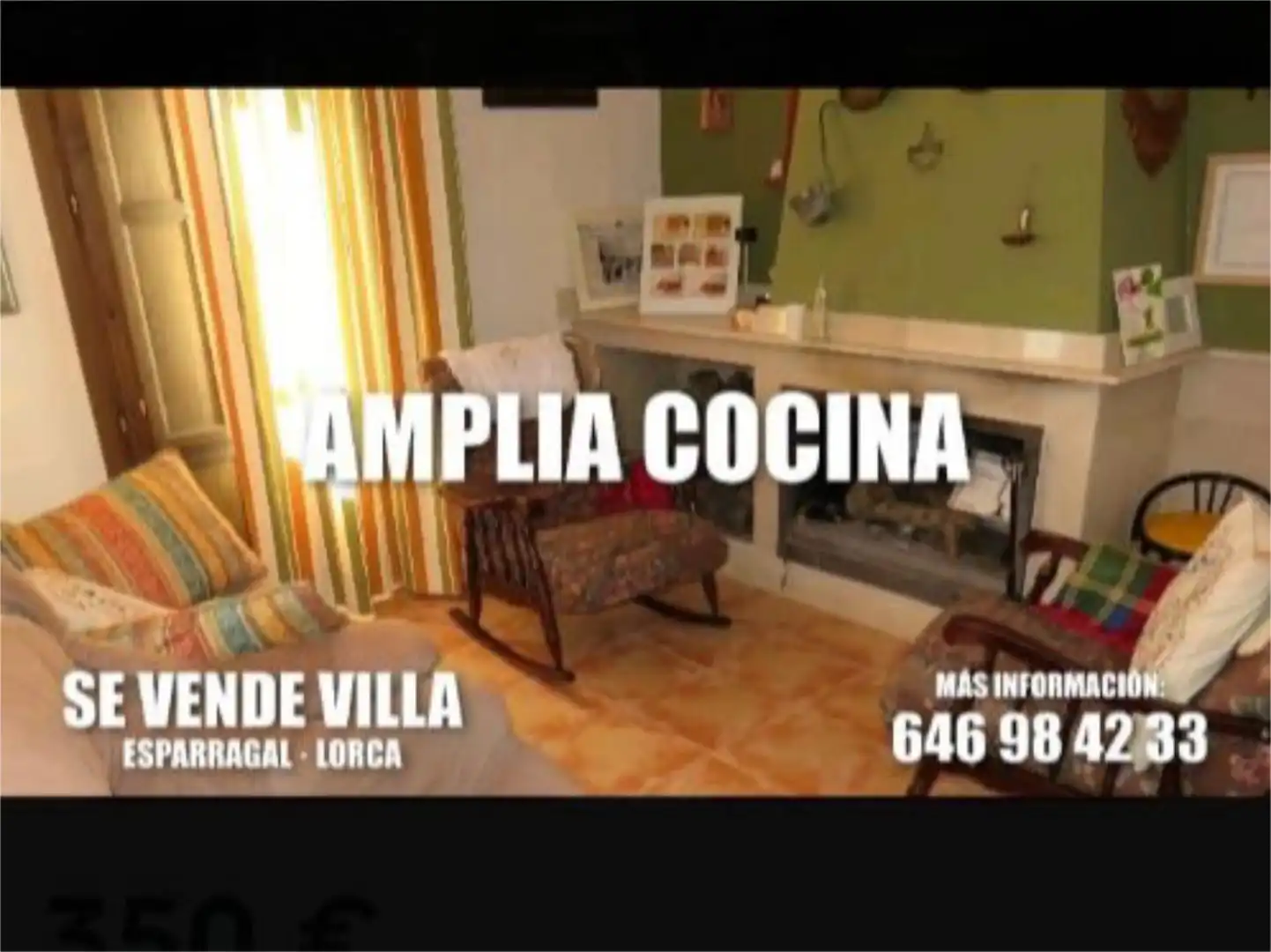 Country homes for sale in Diseminado Esparragal, 346, Puerto Lumbreras Living room of Country homes for sale in Puerto Lumbreras with Terrace and Balcony