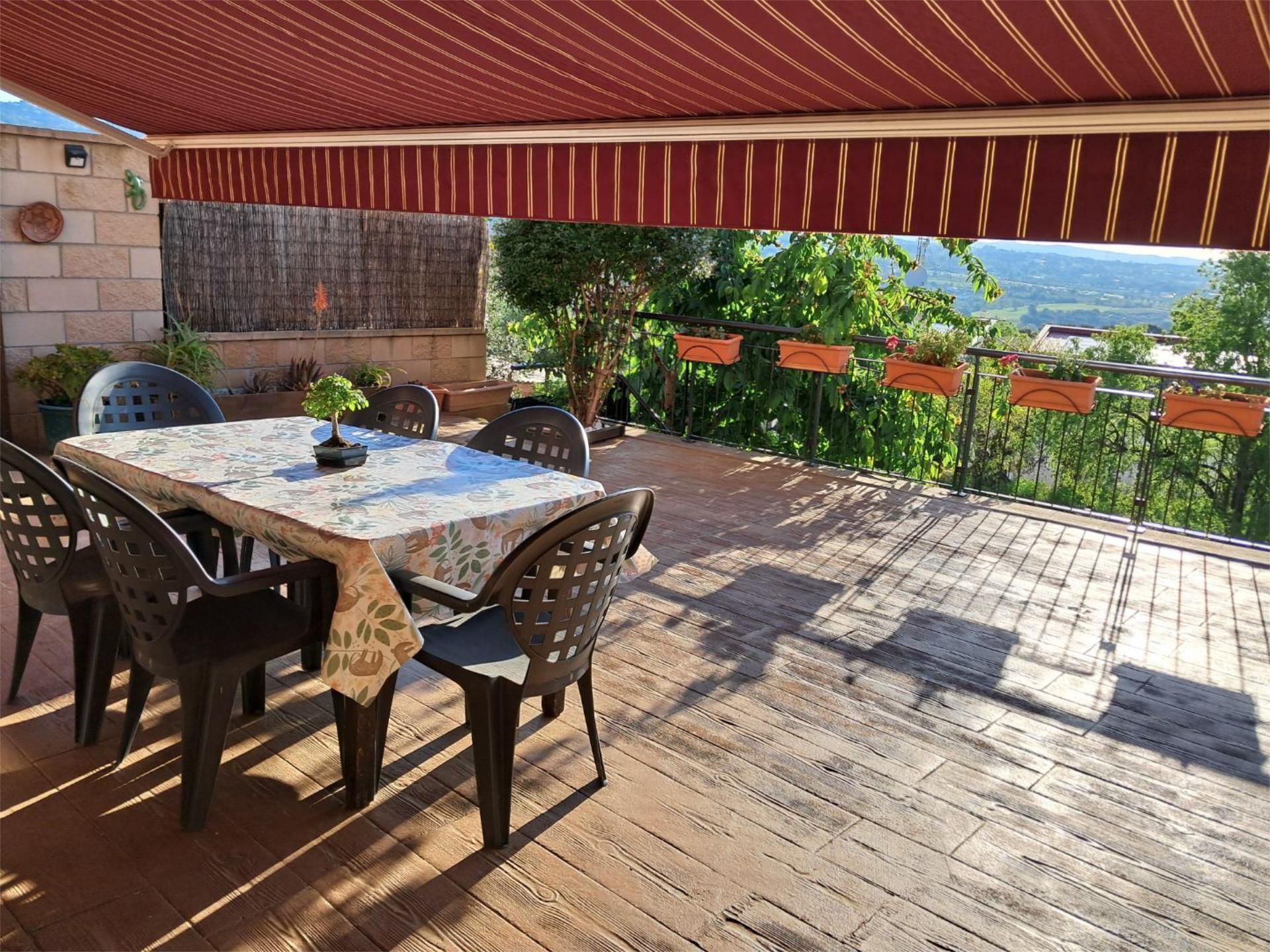 Terrassa de Casa adosada en venda en Santa Eulàlia de Ronçana amb Terrassa
