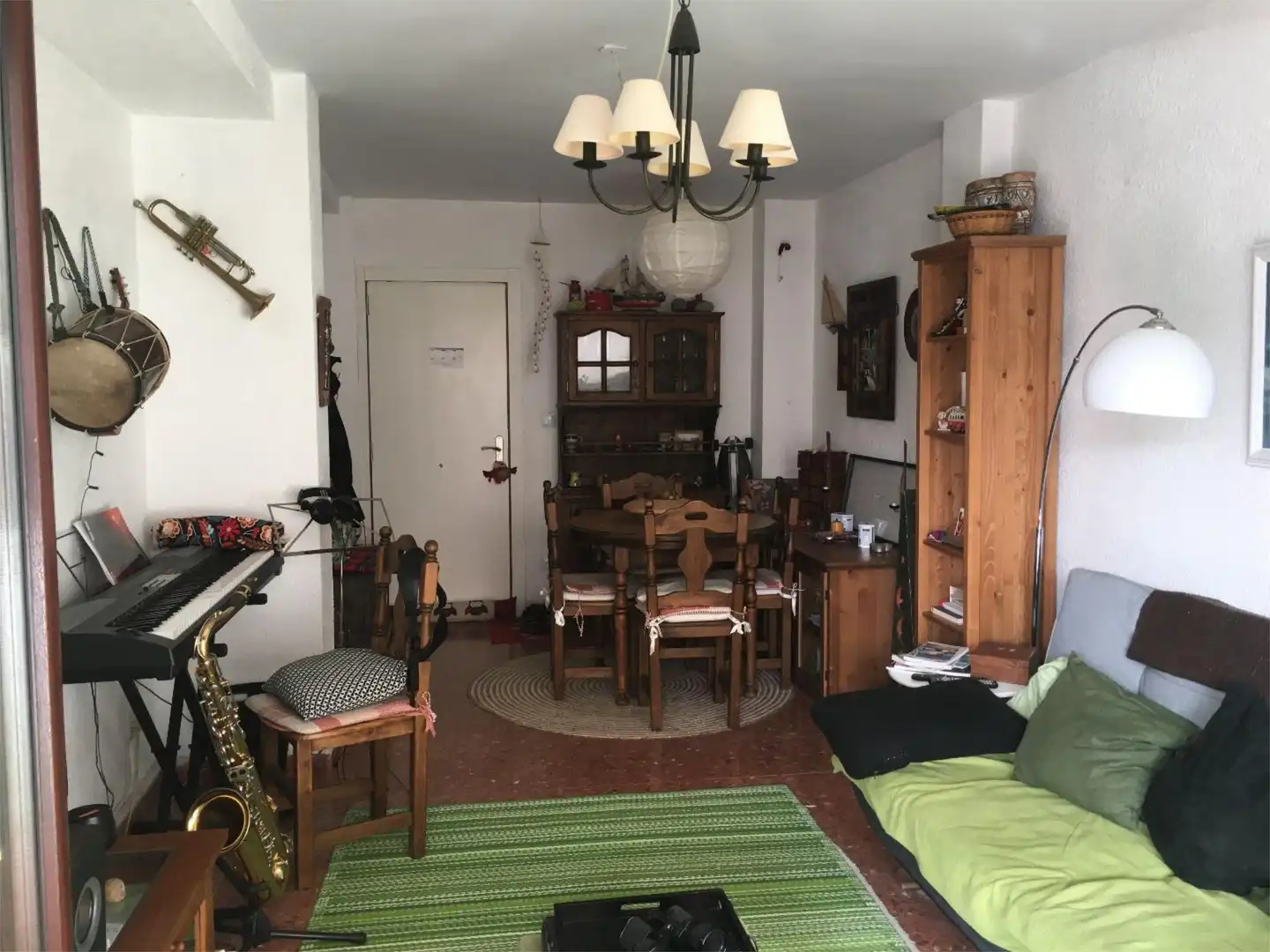 Sala d'estar de Garatge de lloguer en Bakio amb Terrassa, Moblat i Aparcament comunitari