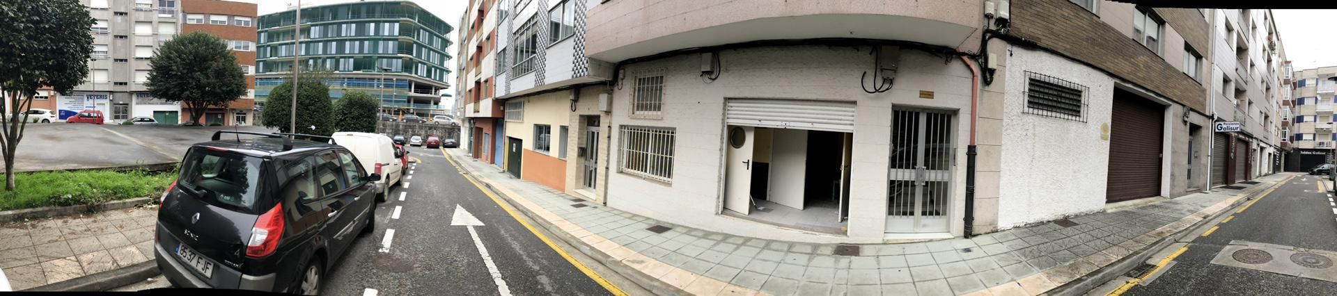 Vista exterior de Local de lloguer en Pontevedra Capital 