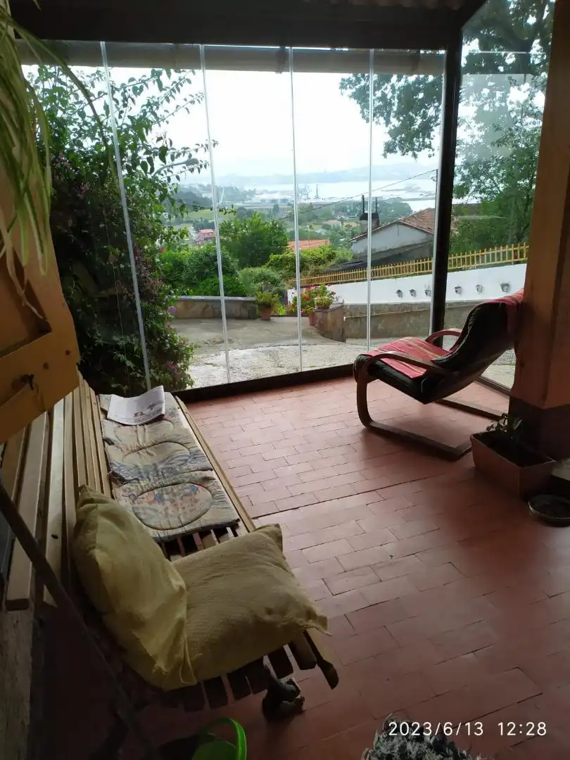 Terrassa de Casa o xalet en venda en Ferrol amb Calefacció, Jardí privat i Terrassa
