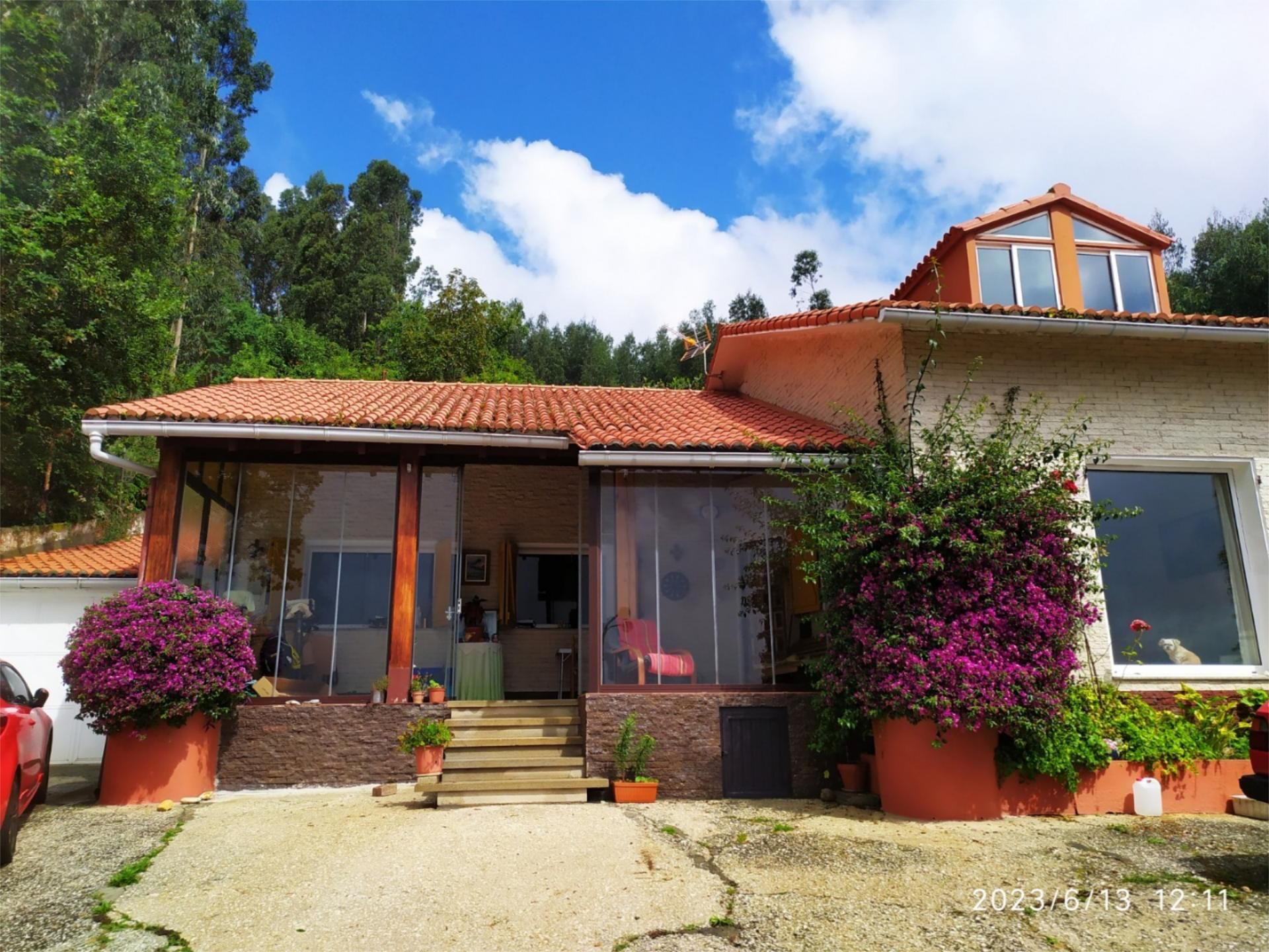 Vista exterior de Casa o xalet en venda en Ferrol amb Terrassa