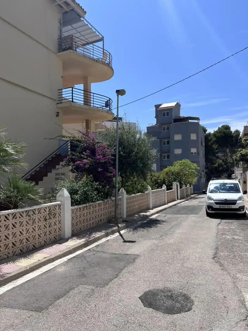 Vista exterior de Piso en venta en Cullera con Aire acondicionado, Jardín privado y Terraza