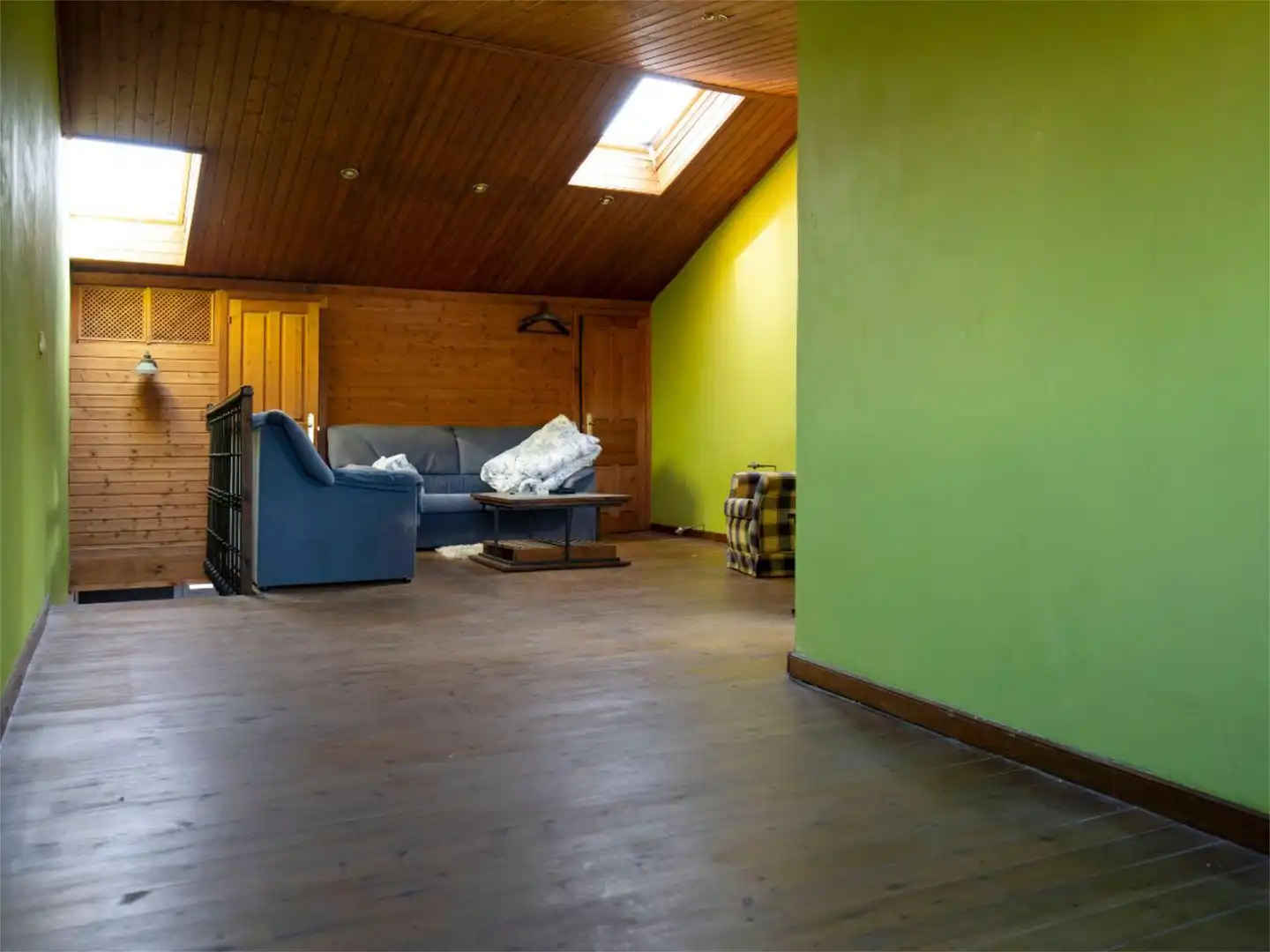 Sala de estar de Casa adosada en venta en Avilés
