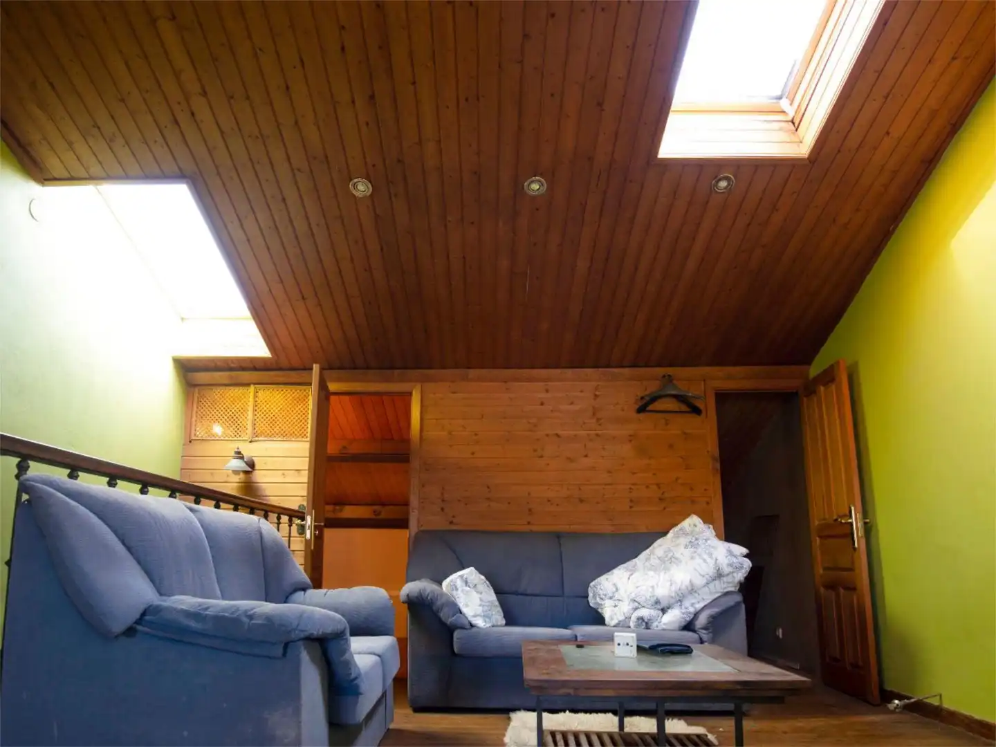 Sala de estar de Casa adosada en venta en Avilés