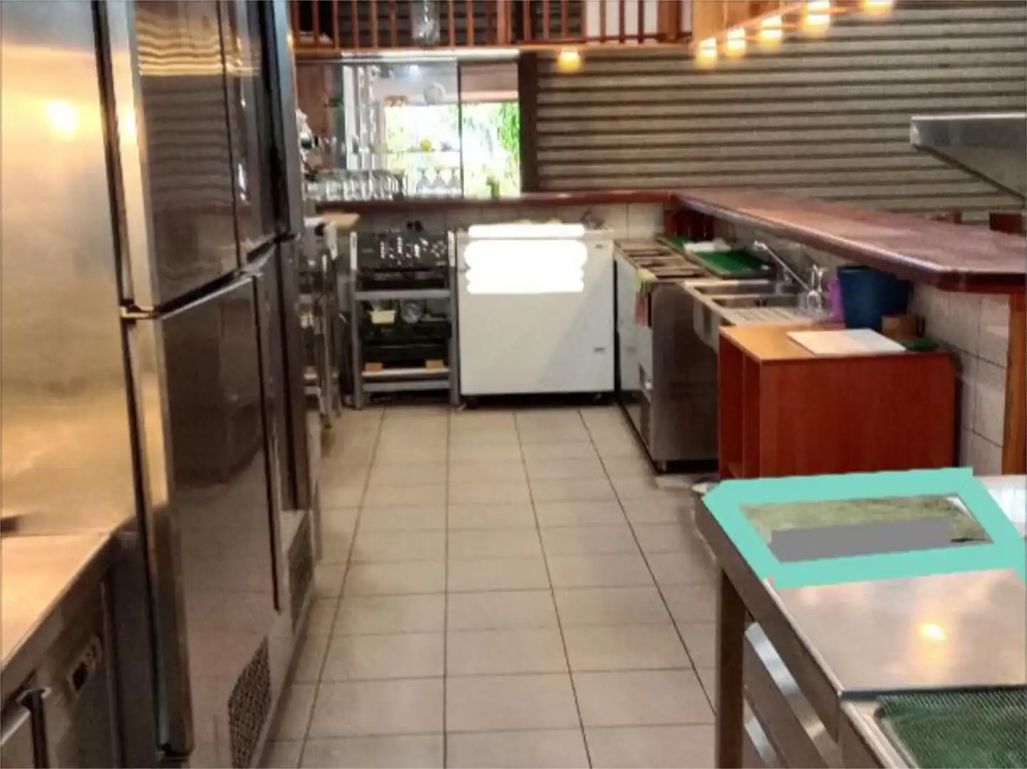 Küche von Geschaftsraum zum Verkauf in Puerto de la Cruz mit Möbliert