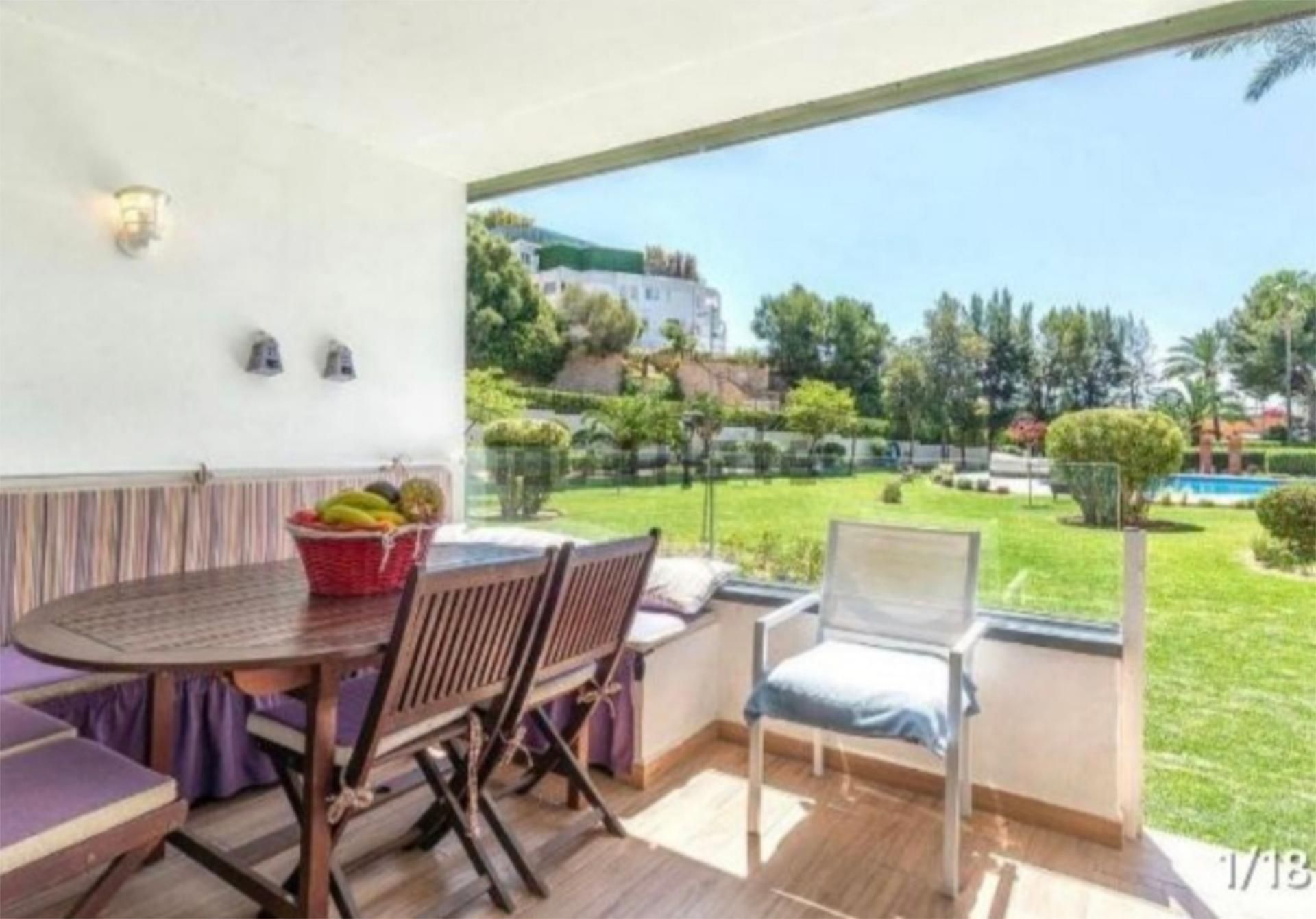 Terrace of Flat for sale in Calvià  with Air Conditioner, Terrace and Swimming Pool