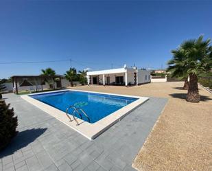 Swimming pool of House or chalet for sale in Librilla  with Air Conditioner, Heating and Private garden