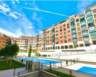 Swimming pool of Flat to rent in  Madrid Capital  with Air Conditioner, Terrace and Swimming Pool