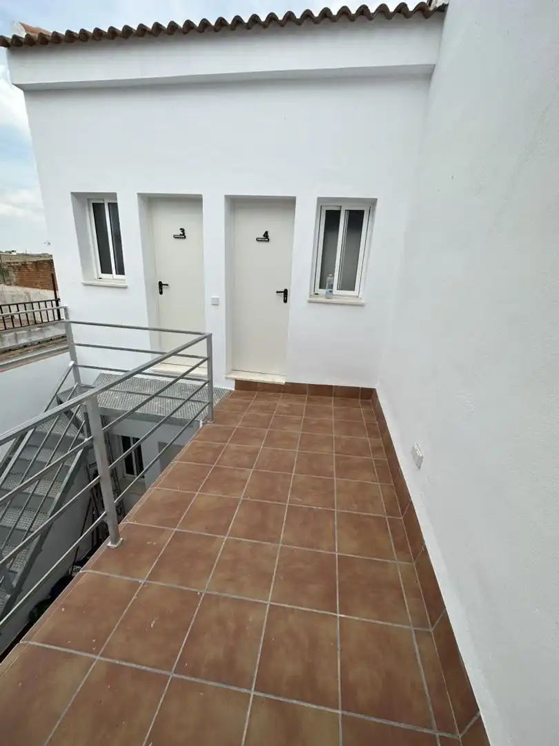 Terrassa de Casa adosada per a compartir en Rociana del Condado amb Terrassa, Moblat i Forn
