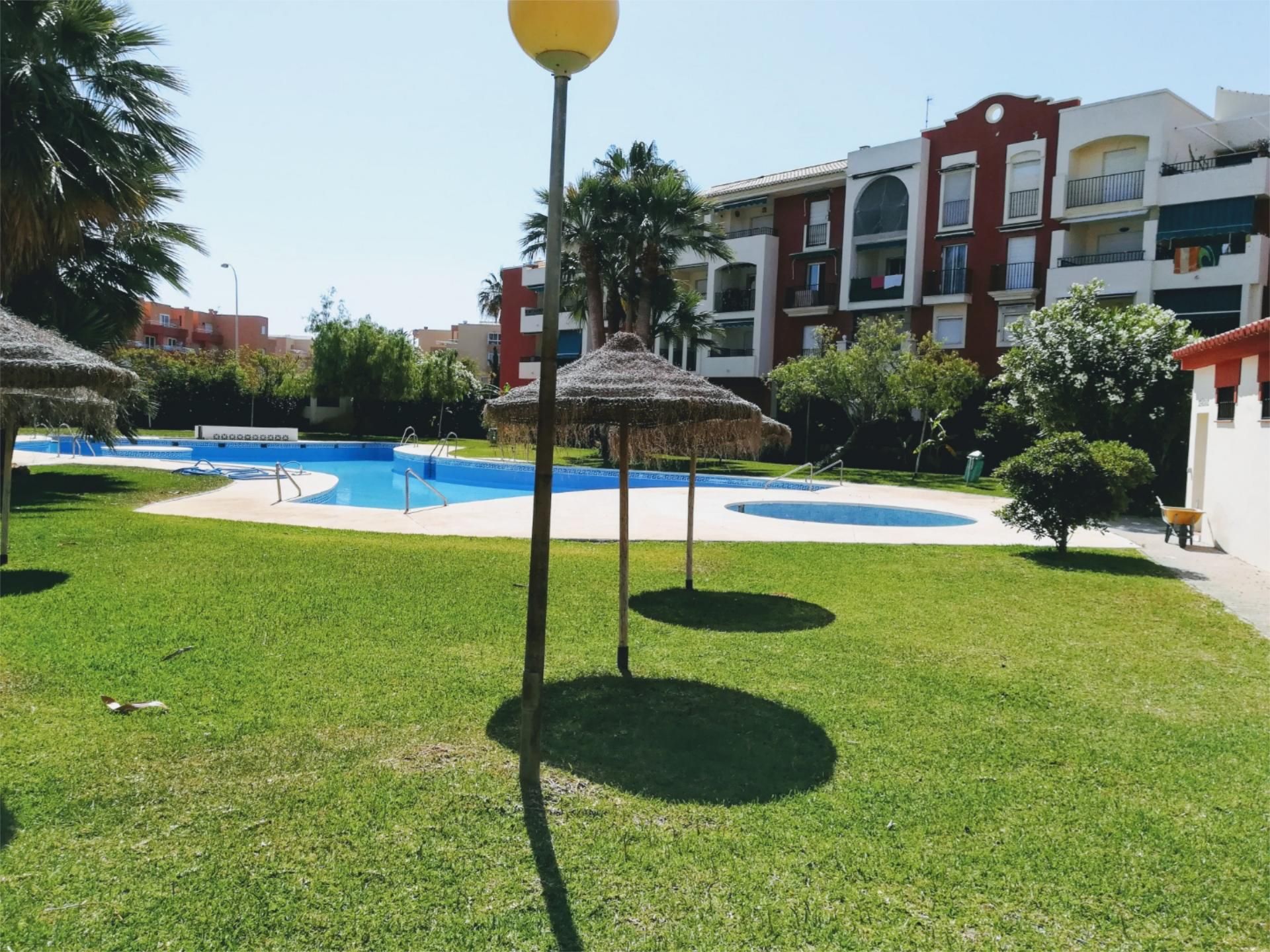 Garden of Apartment to rent in Salobreña  with Air Conditioner, Furnished and Oven