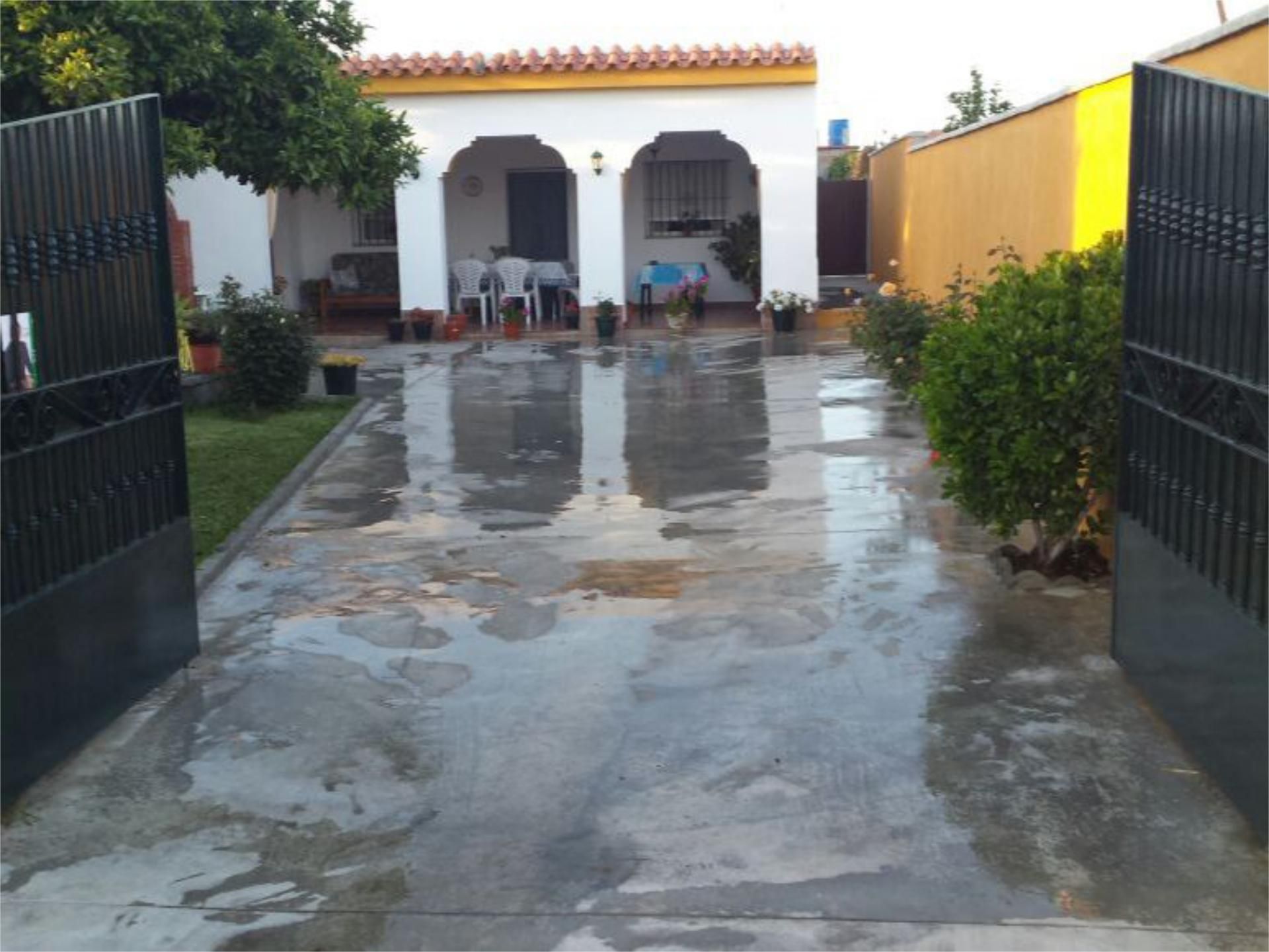 Vista exterior de Finca rústica de lloguer en Conil de la Frontera amb Aire condicionat i Piscina