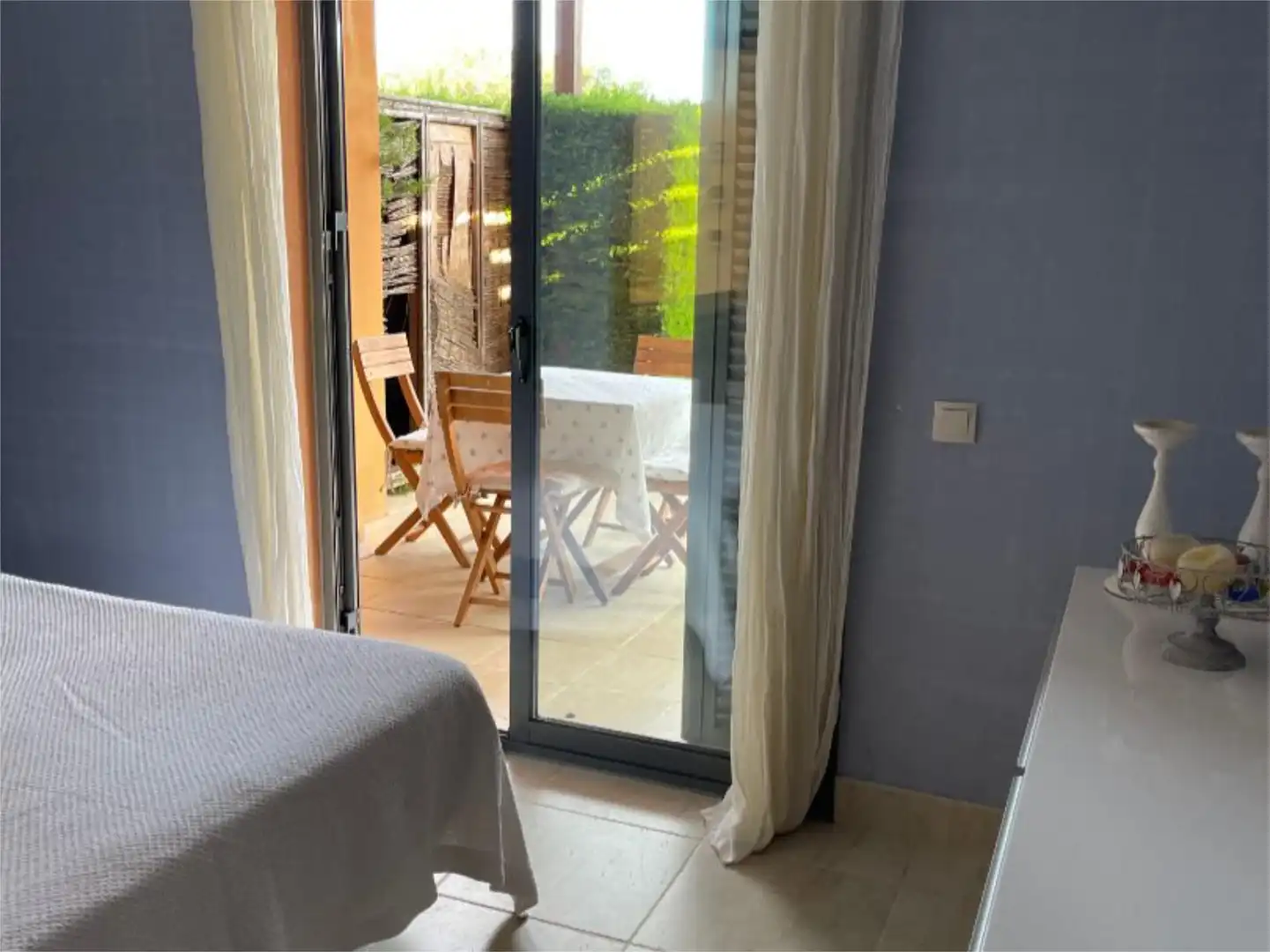 Schlafzimmer von Wohnung zum Verkauf in Pratdip mit Klimaanlage, Privatgarten und Terrasse