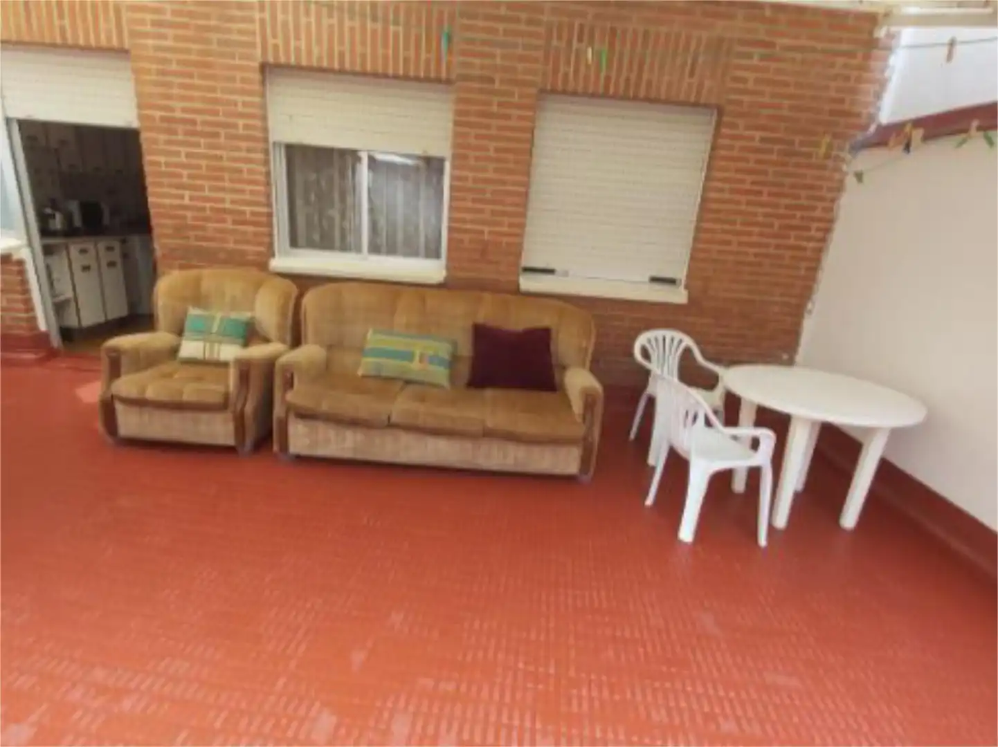 Terrace of Flat for share in Benavente  with Heating, Furnished and Oven