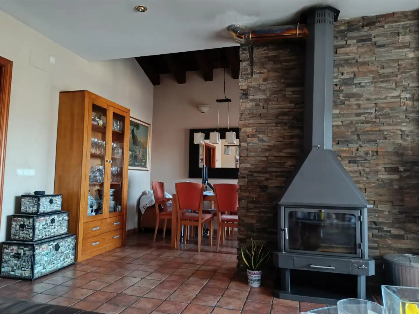 Comedor de Casa o chalet en venta en San Cristóbal de Segovia con Terraza y Balcón