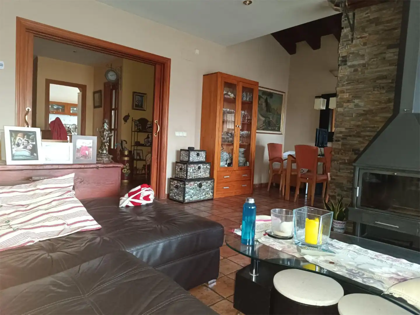 Sala de estar de Casa o chalet en venta en San Cristóbal de Segovia con Terraza y Balcón