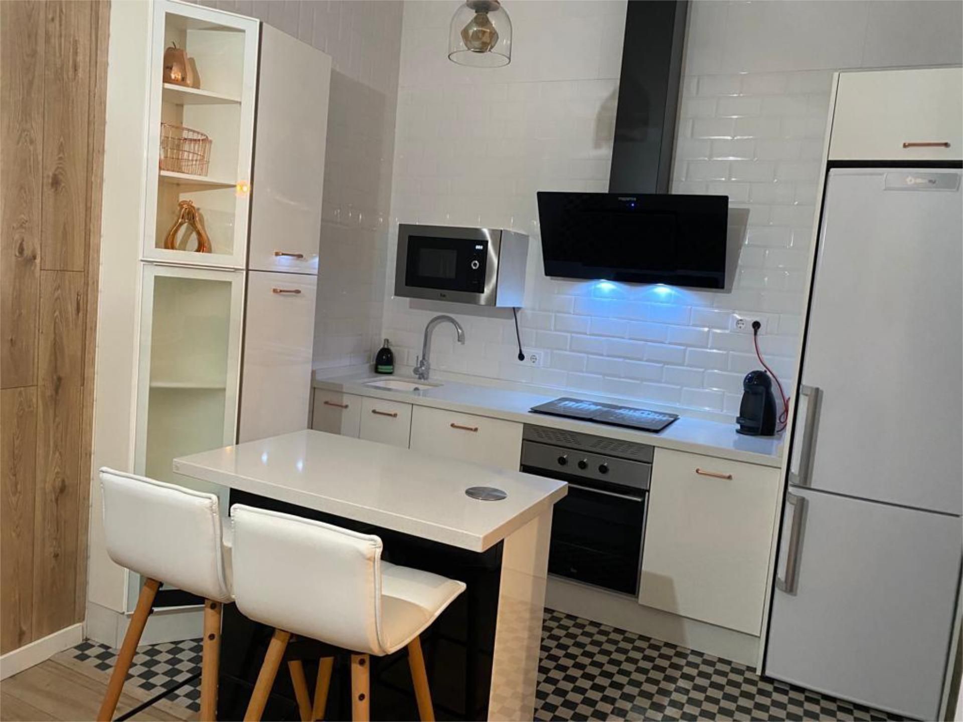Kitchen of Flat to rent in  Córdoba Capital  with Air Conditioner, Parquet flooring and Furnished