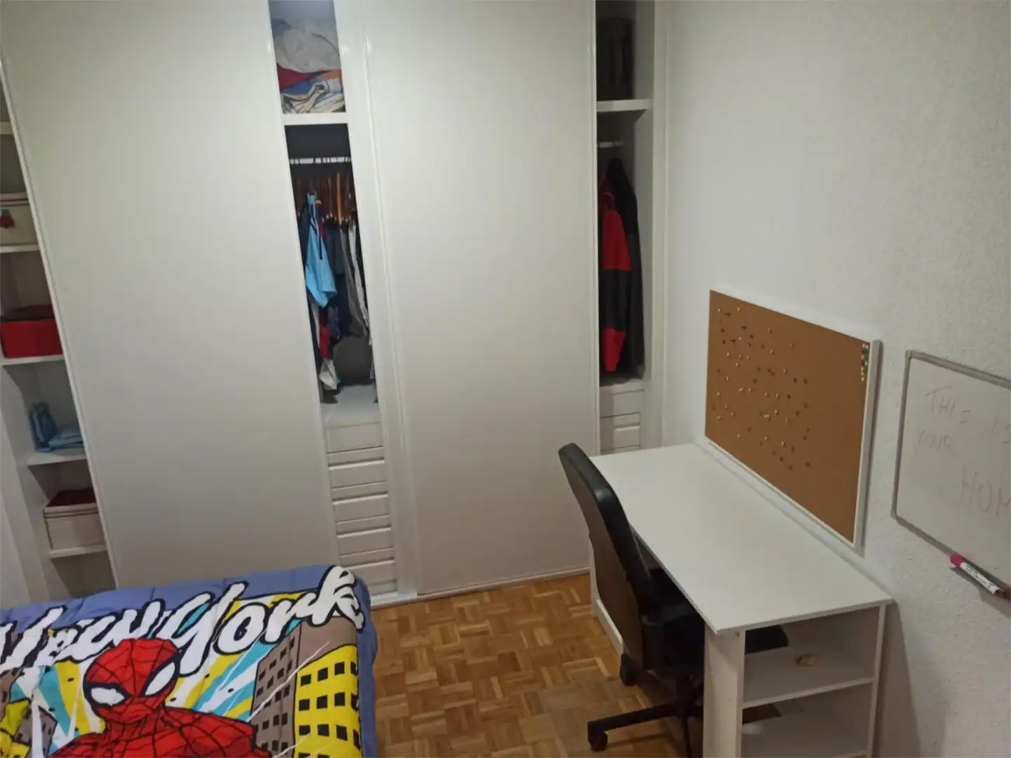Habitación de Piso para compartir en Madrid con Aire acondicionado, Calefacción y Parquet