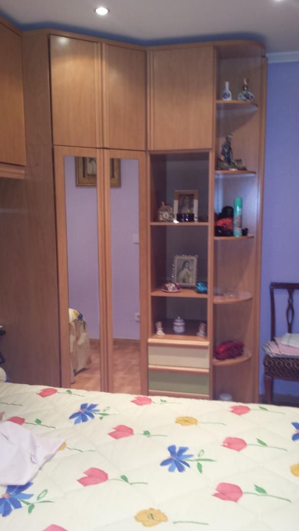 Bedroom of Flat for sale in  Pamplona / Iruña  with Heating, Private garden and Furnished
