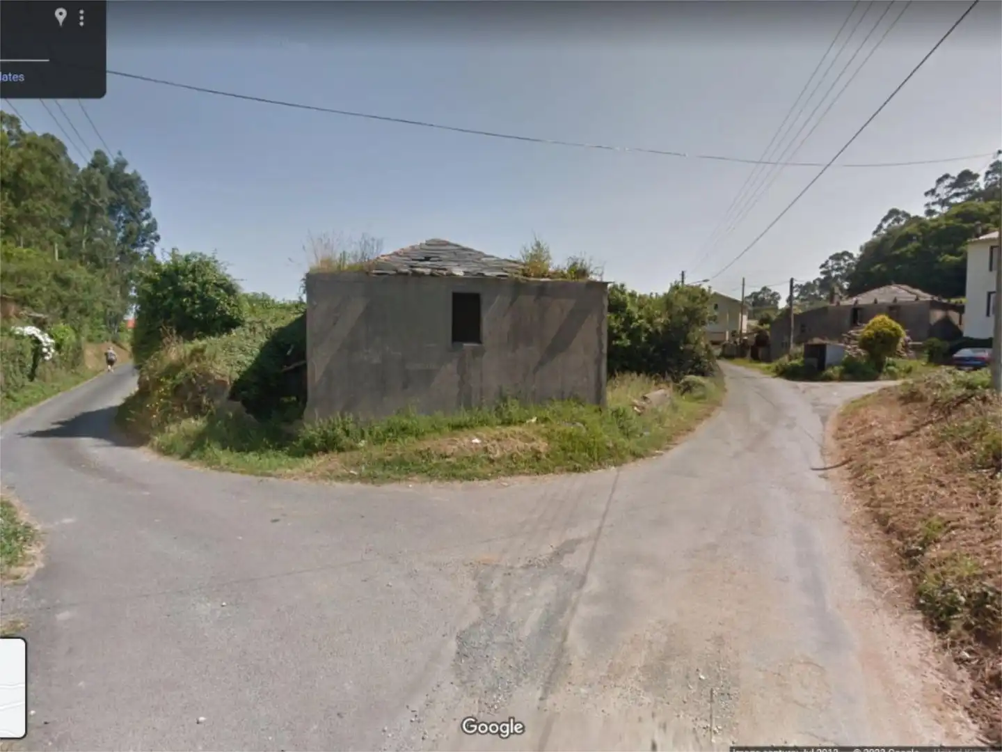 Exterior view of Land for sale in Ortigueira