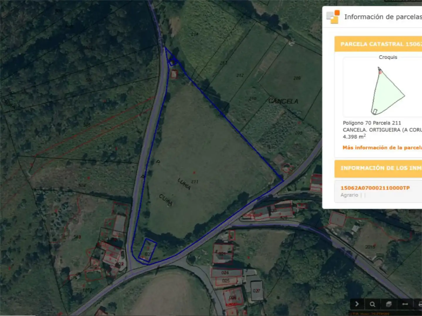 Land for sale in Ortigueira