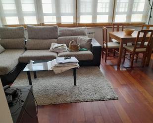 Living room of Duplex to rent in Gozón  with Heating, Parquet flooring and Furnished