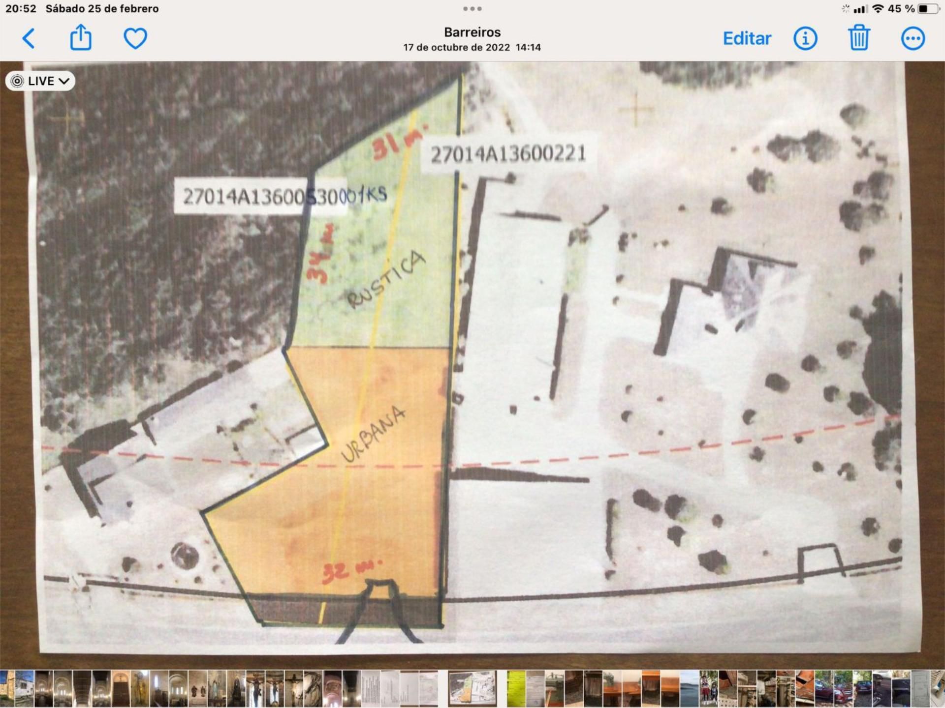 Constructible Land for sale in O Corgo  