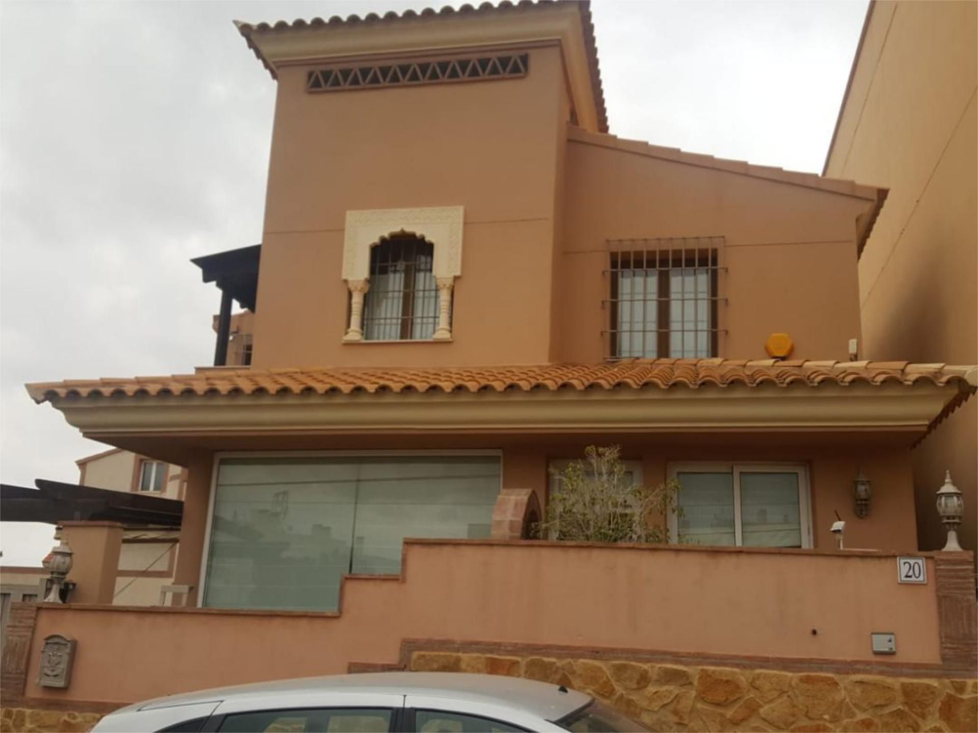 Vista exterior de Casa o xalet en venda en Turre amb Aire condicionat, Terrassa i Piscina