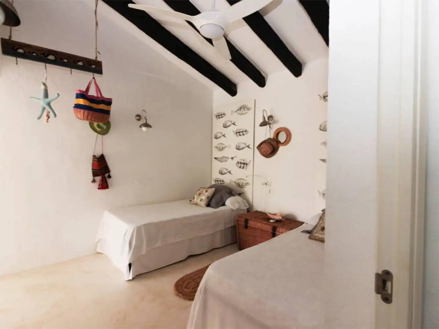 Habitación de Casa adosada de alquiler en Els Poblets con Aire acondicionado, Calefacción y Terraza
