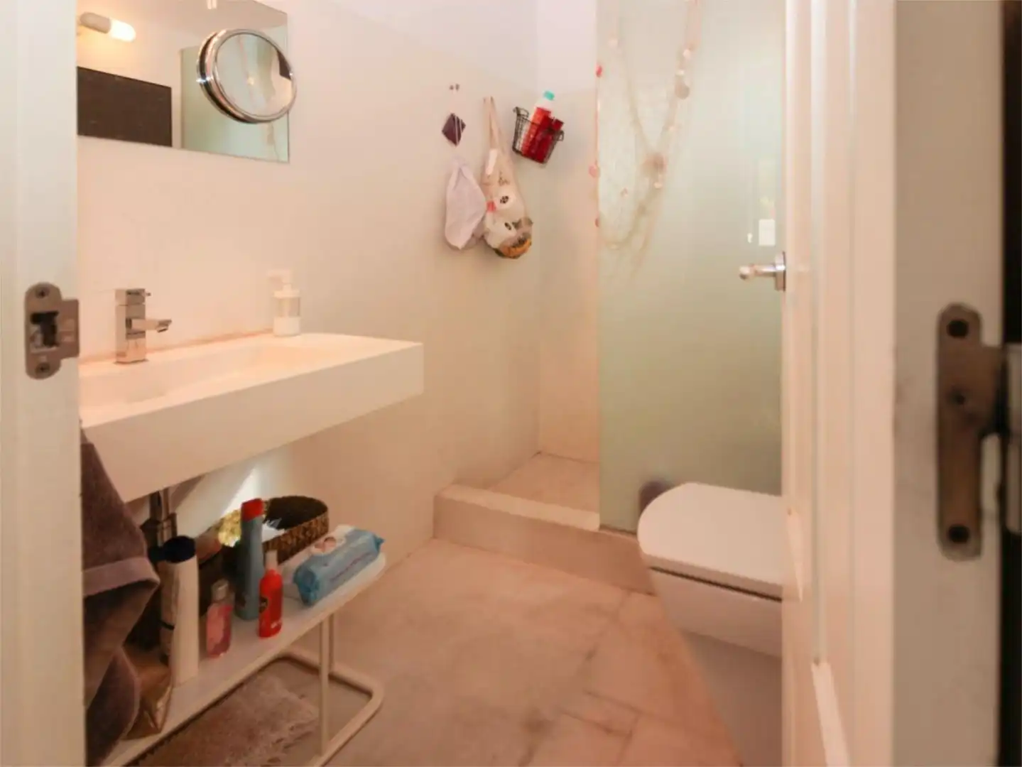 Baño de Casa adosada de alquiler en Els Poblets con Aire acondicionado, Calefacción y Terraza