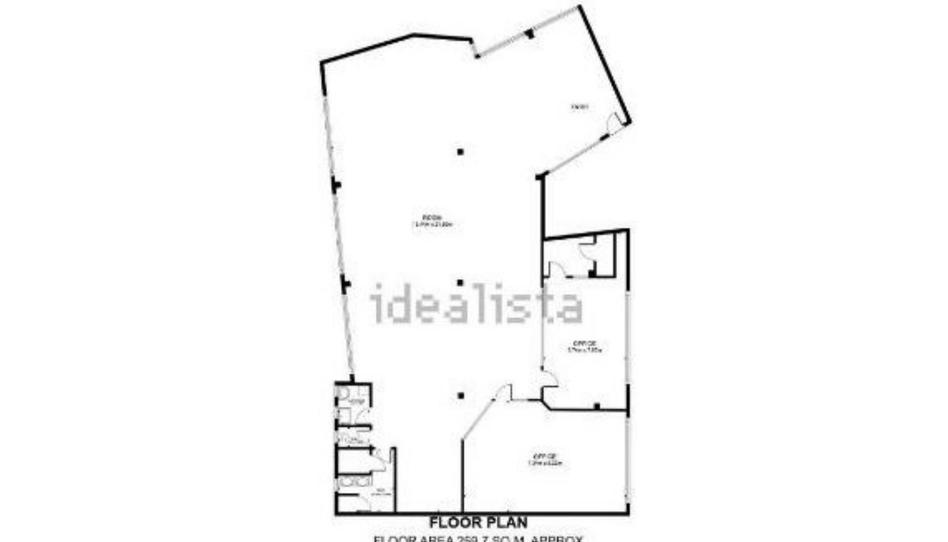 Foto 1 de Oficina en venda a Calle Bruno Mauricio Zabala Kalea, 14, Zabala, Bizkaia