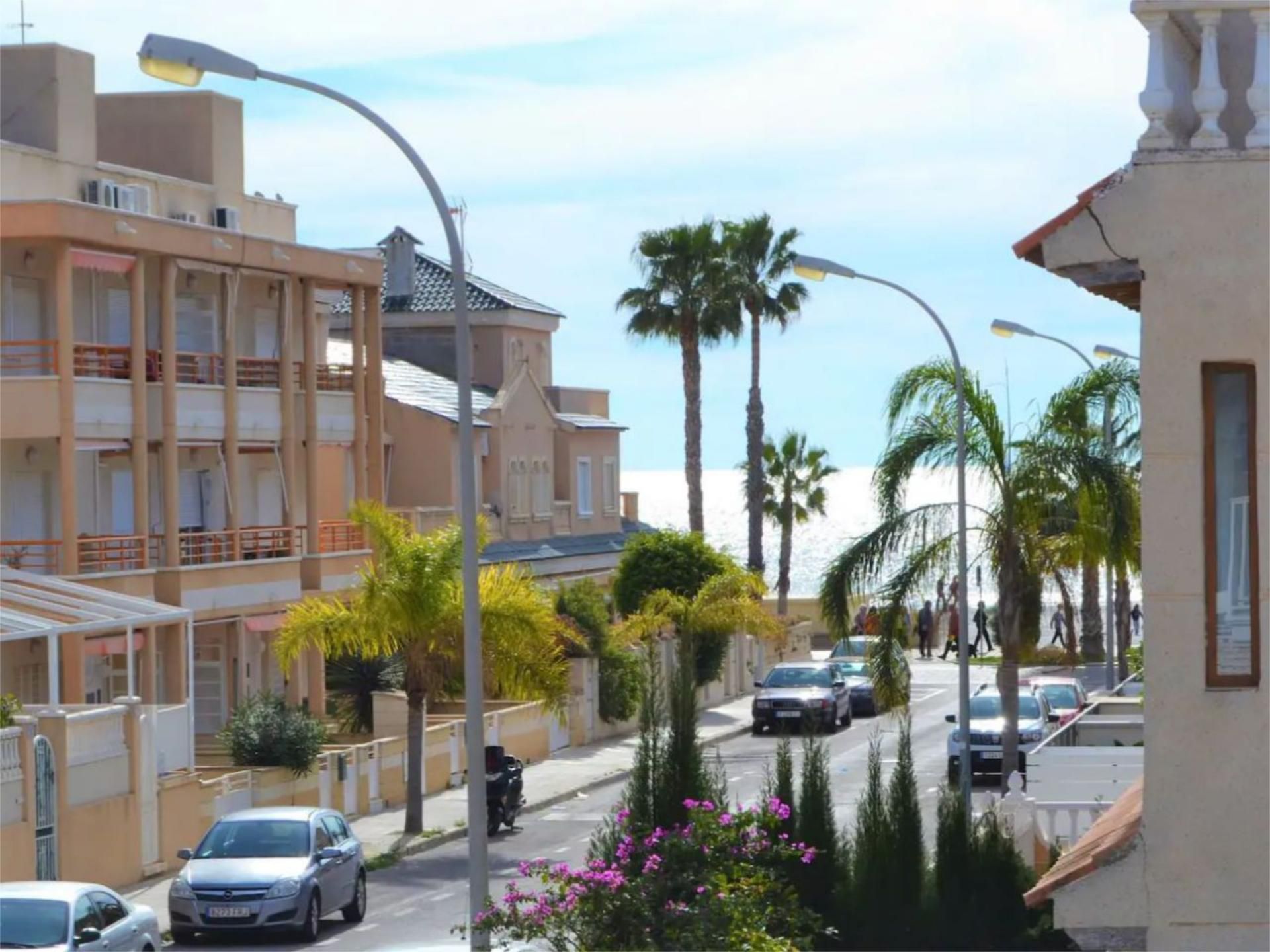 Exterior view of Single-family semi-detached for sale in Santa Pola  with Air Conditioner, Private garden and Storage room