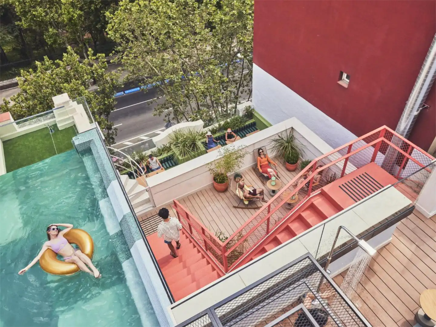 Habitación en Cuesta de San Vicente, 28, Argüelles Terraza de Piso para compartir en Madrid con Aire acondicionado, Calefacción y Parquet