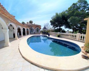 Swimming pool of House or chalet for sale in Calpe / Calp  with Air Conditioner, Terrace and Swimming Pool