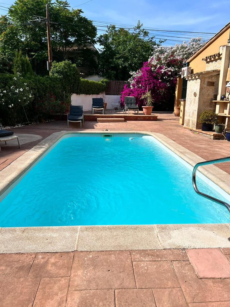 Piscina de Casa o xalet en venda en Calvià amb Aire condicionat, Calefacció i Jardí privat