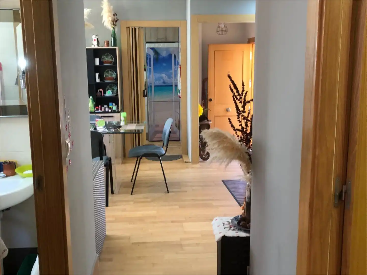 Piso en venta en Saldaña de Burgos con Calefacción, Parquet y Amueblado